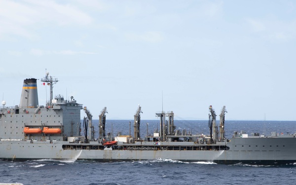 USS Tripoli Vertical Replenishment