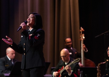 U.S. Navy Band Commodores perform in Millington, TN.