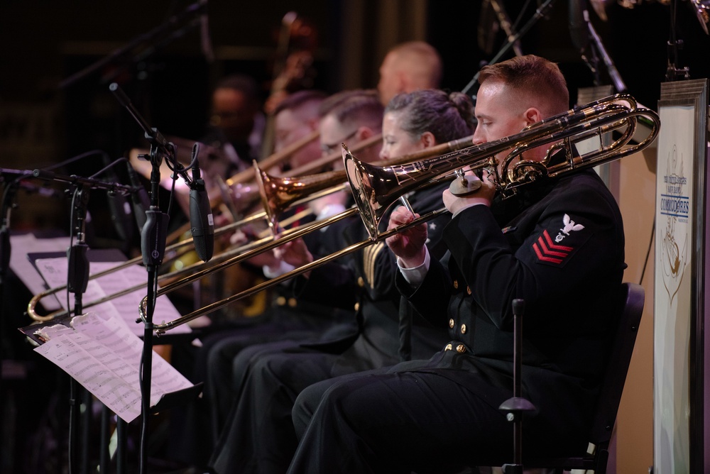 U.S. Navy Band Commodores perform in Millington, TN.