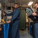 USS Ronald Reagan (CVN 76) Sailors perform preventative maintenance