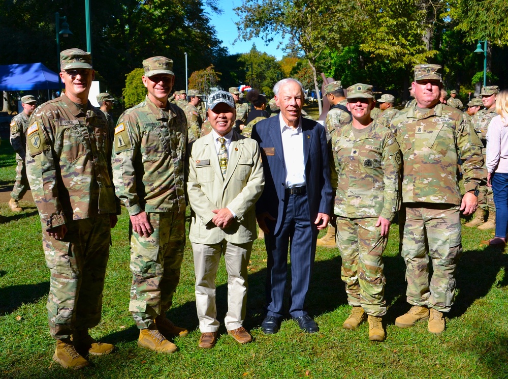 The 319th Signal Battalion conducts Welcome Home ceremony