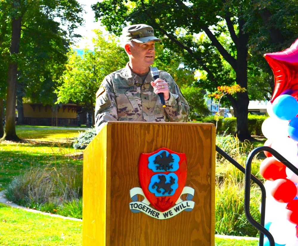 The 319th Signal Battalion conducts Welcome Home ceremony