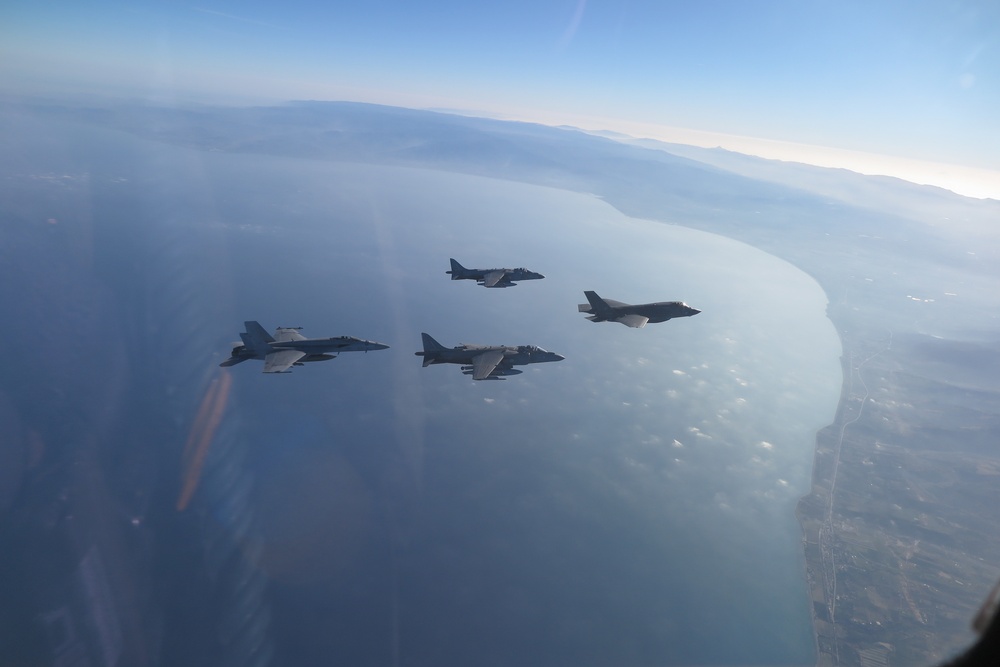 Strike Fighter Squadron (VFA) 136 participates in Mare Aperto