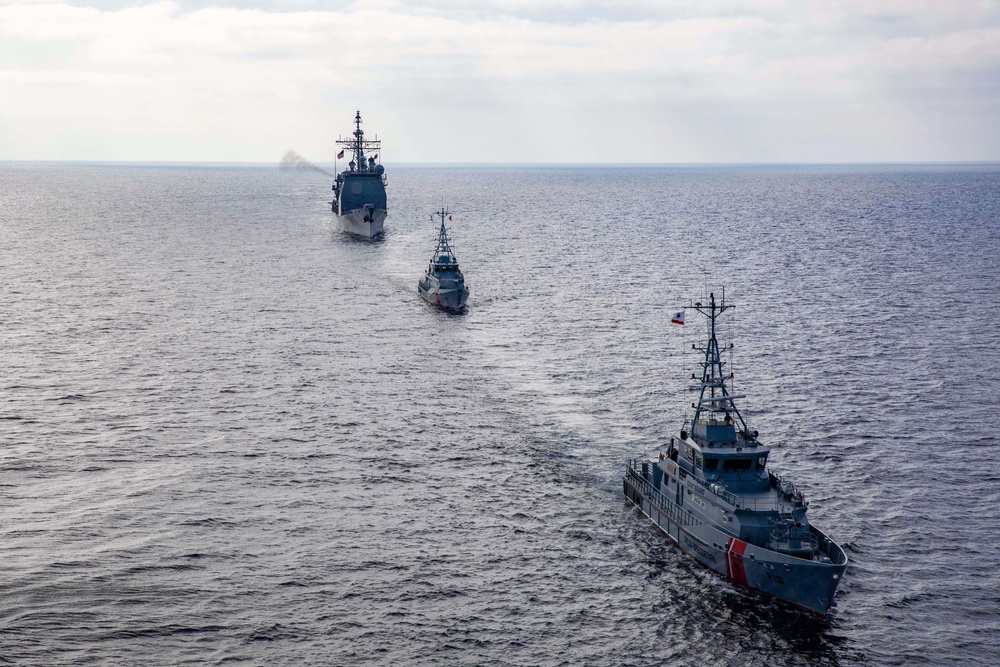 USS Leyte Gulf (CG 55) Participates in NEST 22.2