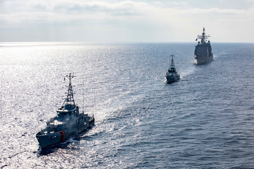 USS Leyte Gulf (CG 55) Participates in NEST 22.2