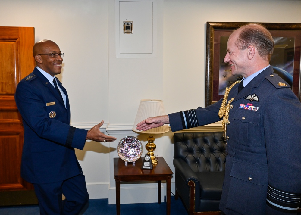 CSAF Brown meets British ACM Wigston