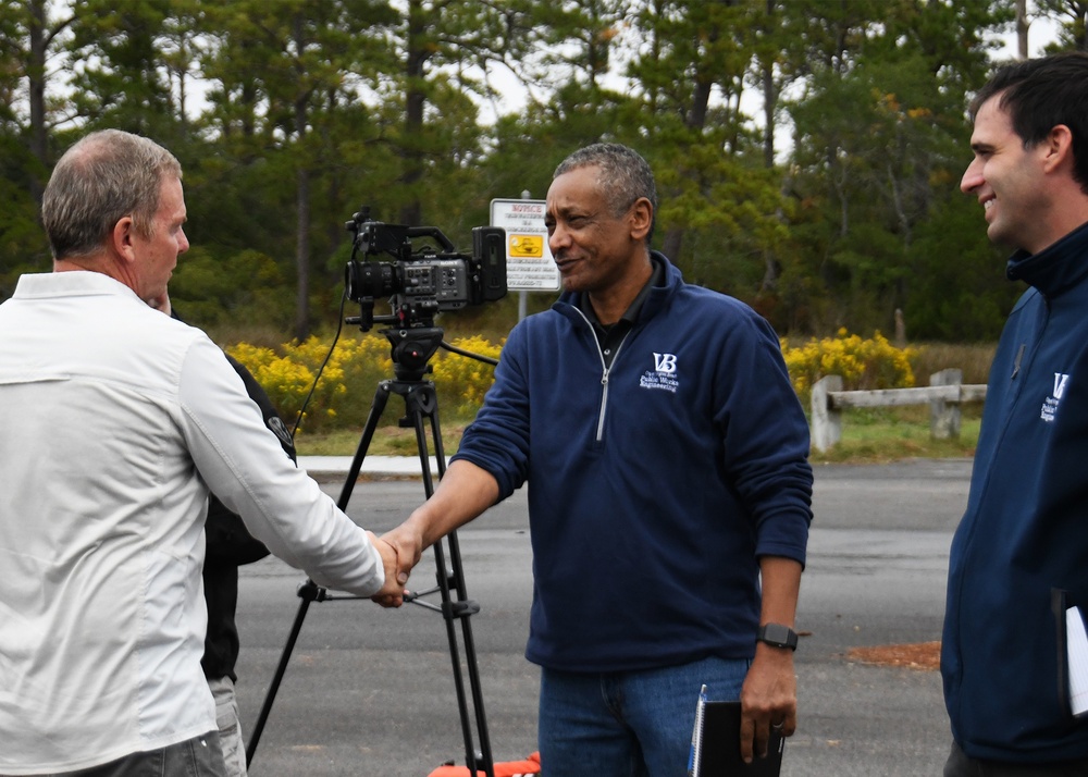 Lynnhaven River Eco project hosts phase 2 - reef event with Virginia senator