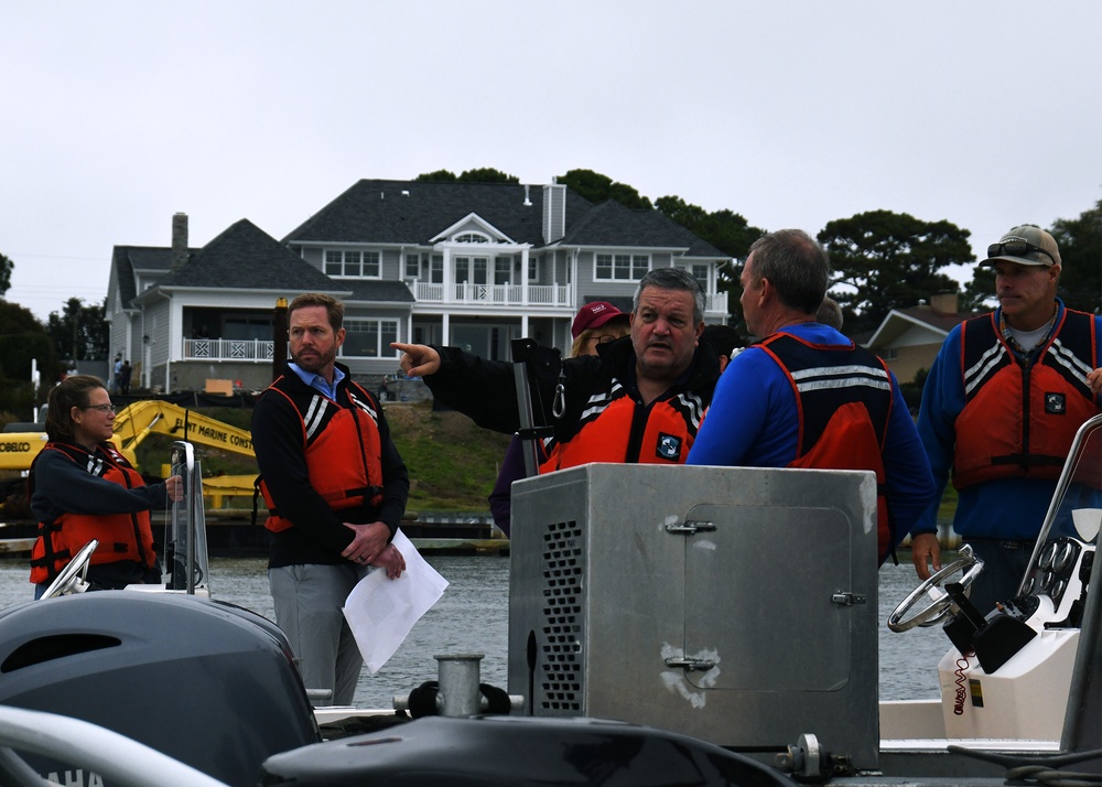 Lynnhaven River Eco project hosts Phase 2 - Reef event with Virginia senator