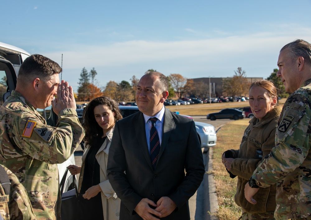 U.S. Army Undersecretary Visits Fort Riley SHARP Fusion Directorate