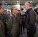 Secretary General of NATO visits George H.W. Bush Carrier Strike Group during Neptune Strike