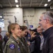 Secretary General of NATO visits George H.W. Bush Carrier Strike Group during Neptune Strike