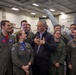 Secretary General of NATO visits George H.W. Bush Carrier Strike Group during Neptune Strike