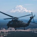 16th Combat Aviation Brigade Black Hawks near Mt. Rainier