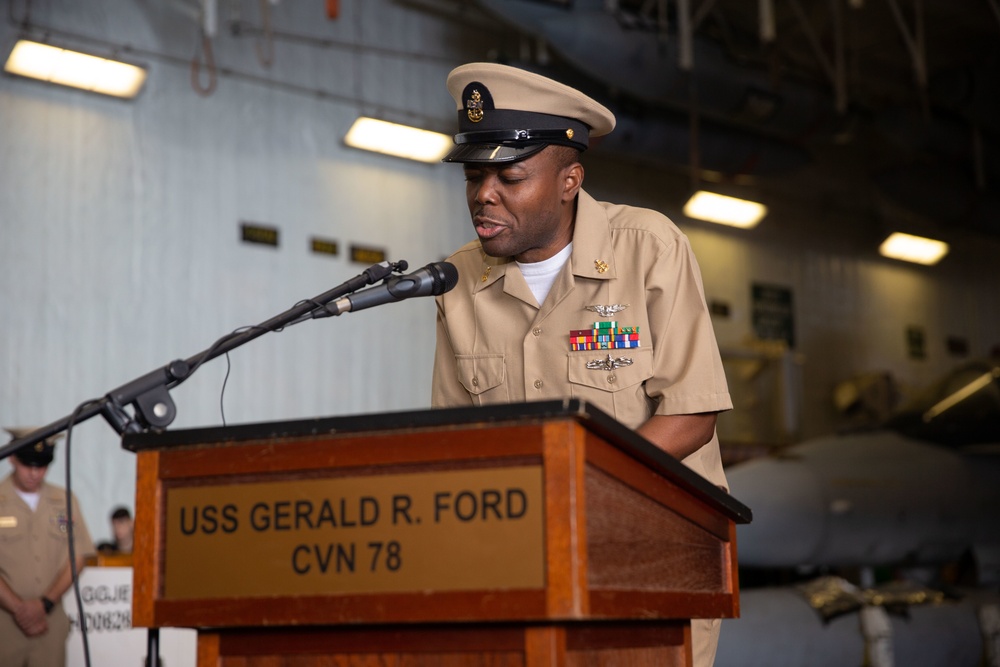 Ford 2022 Chief Pinning Ceremony