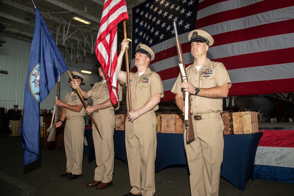 Chief Pinning Ceremony