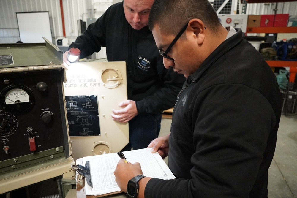 Checking Diesel Generator