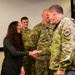 Mrs. Terrie Hecker, U.S Air Force in Europe and Air Forces Africa commanders spouse visits Aviano Air Base