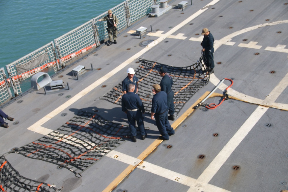 USS Milwaukee Arrives at Naval Station Guantanamo Bay