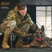 Military Working Dogs participate in UH-1N Huey training