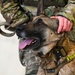 Military Working Dogs participate in UH-1N Huey training