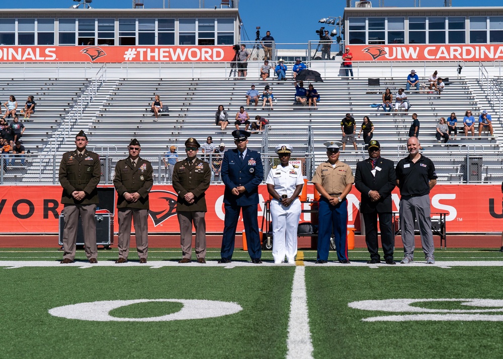 DVIDS - Images - Navy Talent Acquisition Group San Antonio Supports  Military Appreciation Football Game and Conducts Halftime Swear-In Ceremony  [Image 6 of 12]