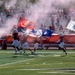 Navy Talent Acquisition Group San Antonio Supports Military Appreciation Football Game and Conducts Halftime Swear-In Ceremony