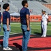 Navy Talent Acquisition Group San Antonio Supports Military Appreciation Football Game and Conducts Halftime Swear-In Ceremony