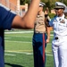 Navy Talent Acquisition Group San Antonio Supports Military Appreciation Football Game and Conducts Halftime Swear-In Ceremony