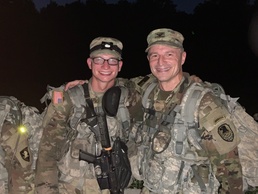 Astronaut’s son continues family’s tradition of military service