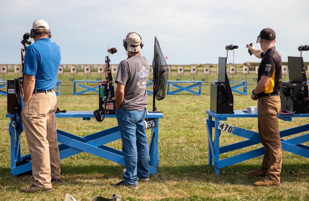 USAMU Soldiers Compete at National Pistol Matches