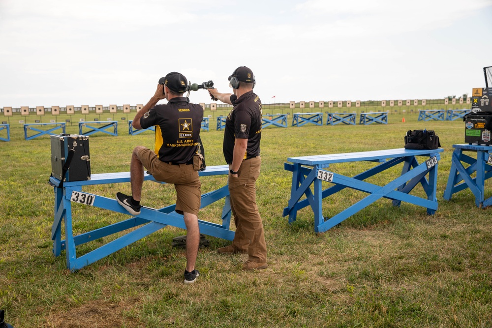 USAMU Pistol Team Competes and Wins at Camp Perry