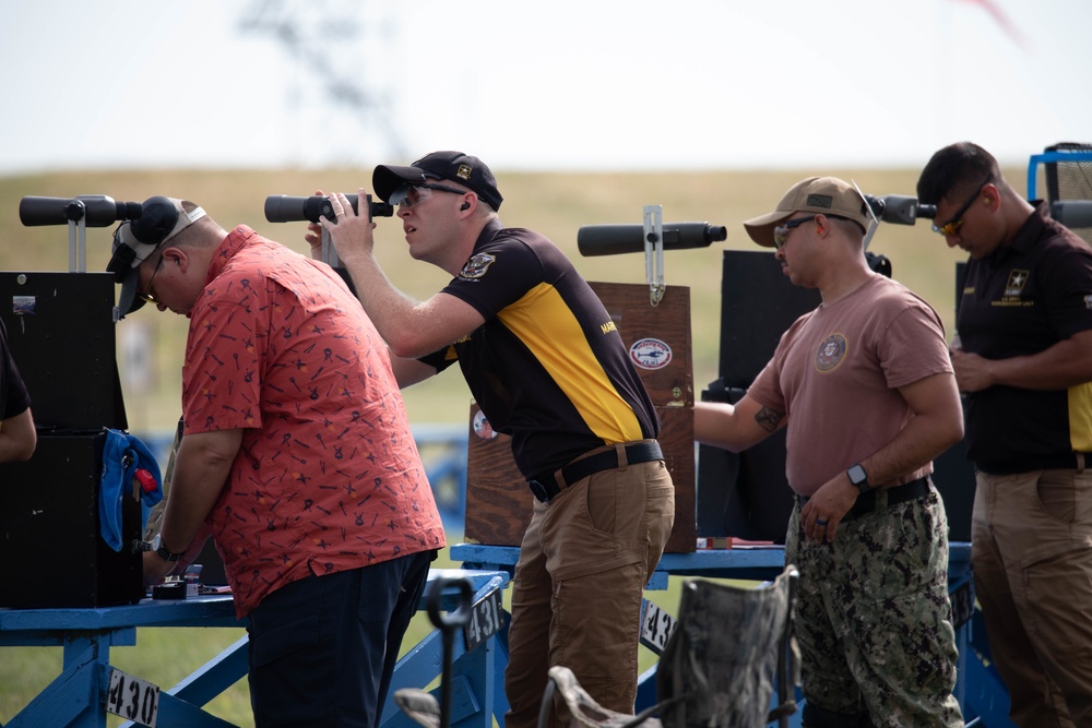 USAMU Pistol Team Soldiers Compete at Camp Perry