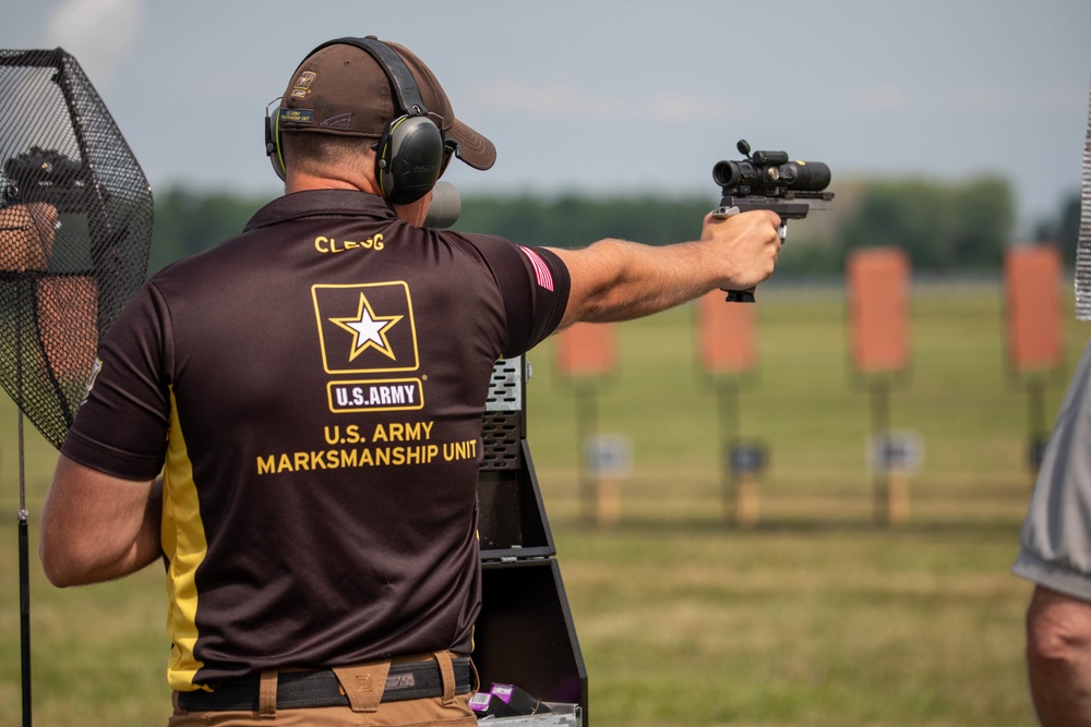 Newberry, SC Soldier Competes in Pistol Match in Ohio