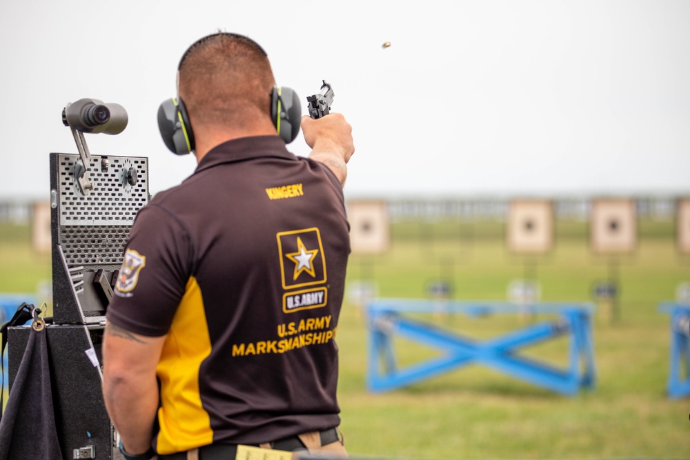 Army Soldiers Compete and Win at National Pistol Matches