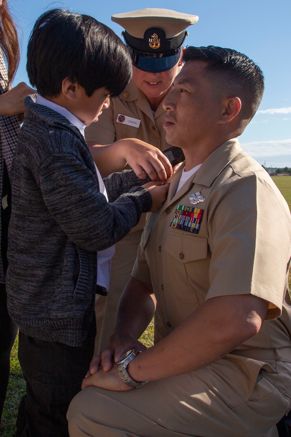 Navy Chief Petty Officer Pinning Ceremony