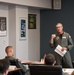 Rear Adm. Pete Garvin Speaks to AVCOT Class