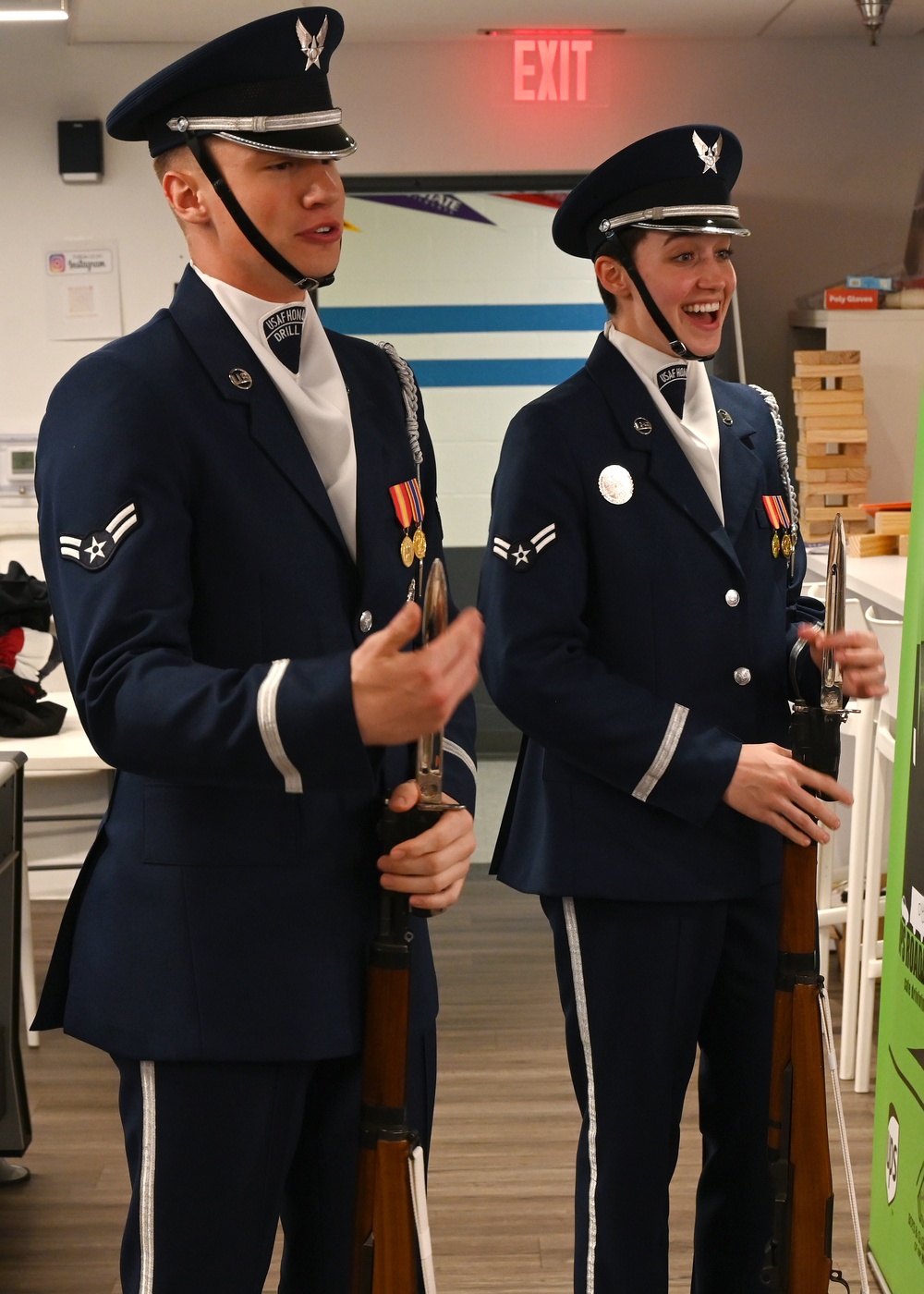 United States Air Force Honor Guard, JBAB inspires at Boys &amp; Girls Clubs of Greater Washington