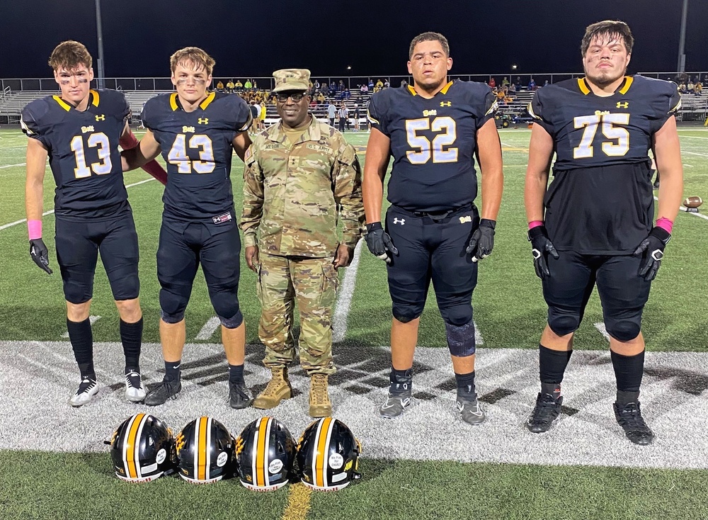 ASC CG conducts coin toss at Senior Night