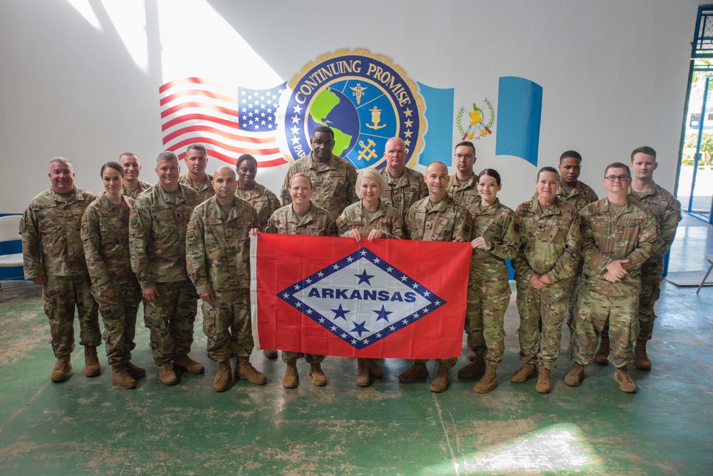 Arkansas Air National Guard members participate in Continuing Promise 2022