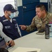 Arkansas Air National Guard members meet with Guatemalan officials during Continuing Promise 2022