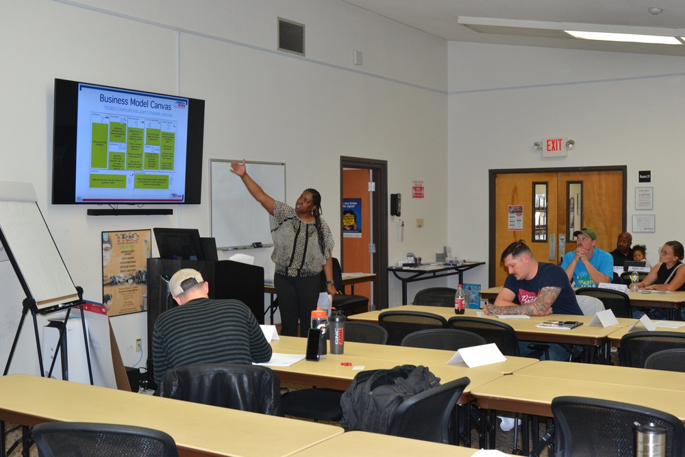 FFSC, VBOC Hosts Entrepreneurship Workshop at NAS JRB Fort Worth