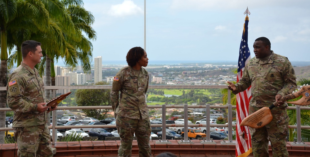 Staff Sgt. Taquesha Abson Re-enlistment