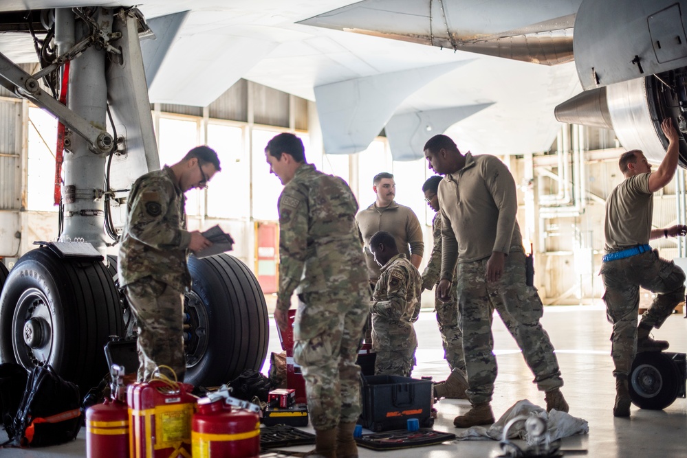 660th AMXS Engine Change