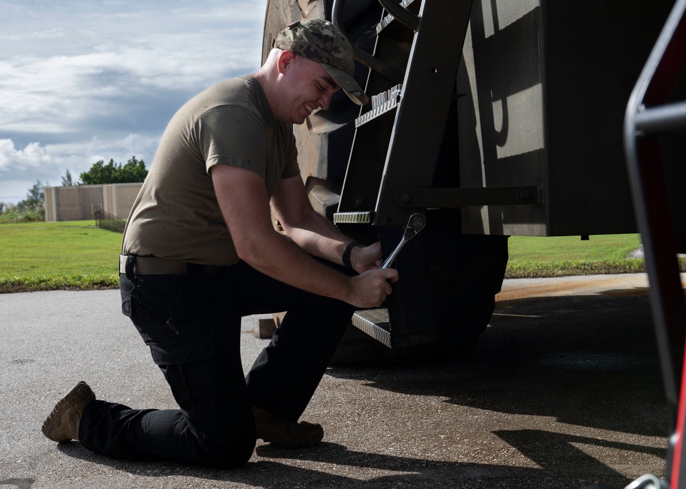 36 LRS Vehicle Management Flight keeps Andersen AFB running