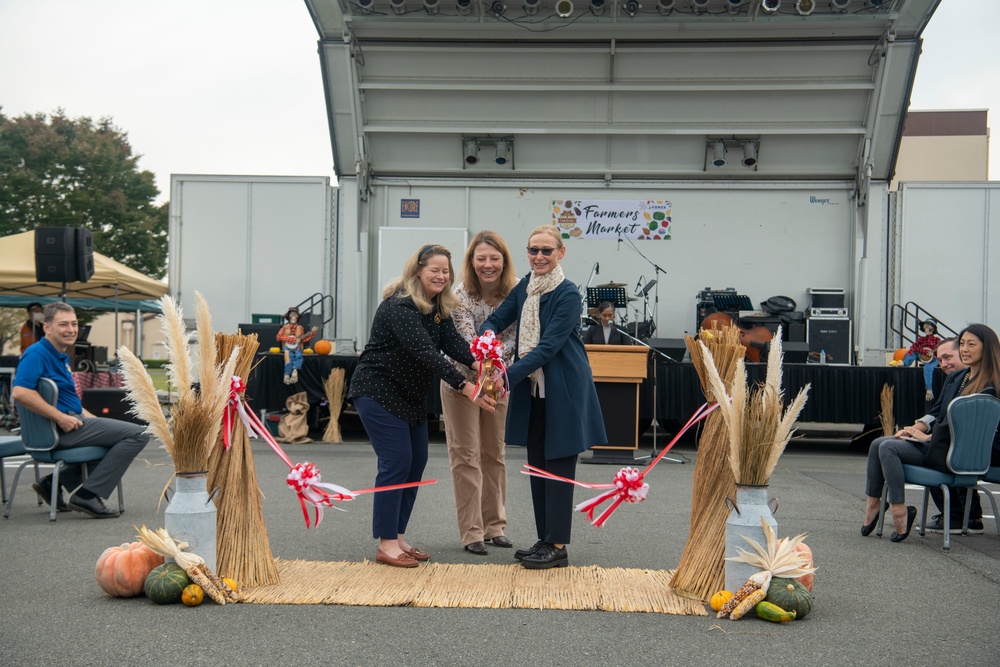 Yokota hosts its first ever farmers market