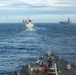 USS Ramage Conducts Formation Transit with Ford Carrier Strike Group