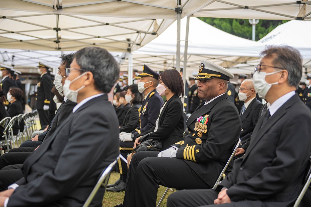 CFAS attends JMSDF Higashiyama Park Memorial