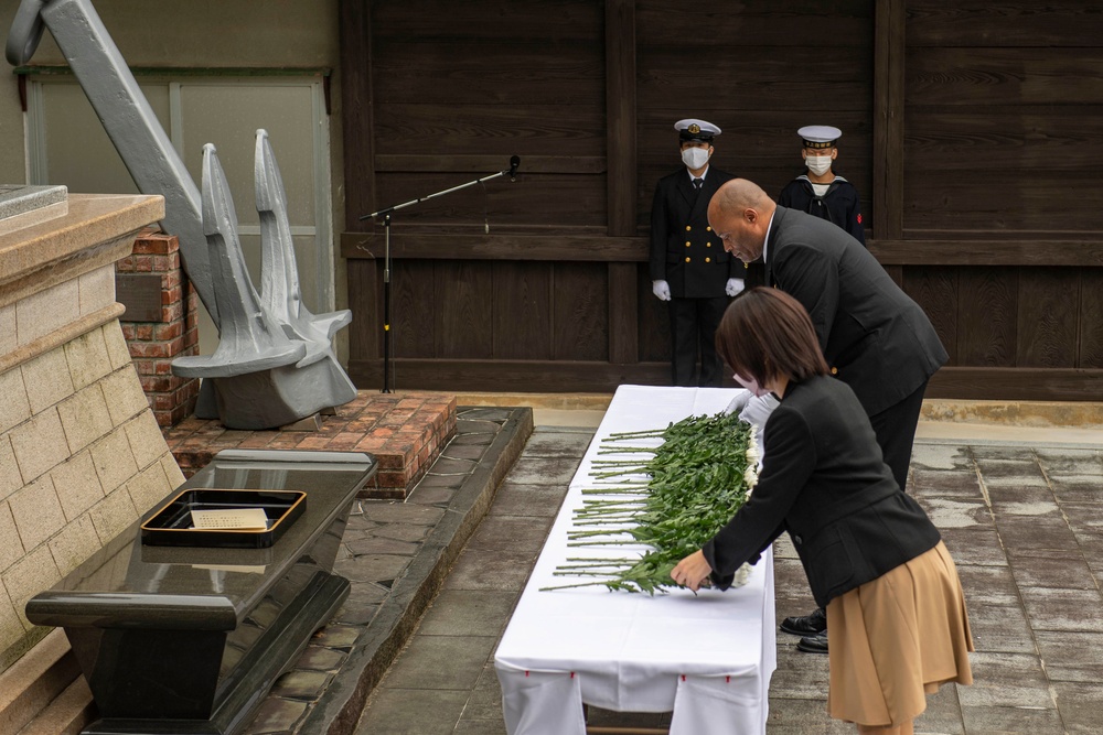 CFAS attends JMSDF Higashiyama Park Memorial