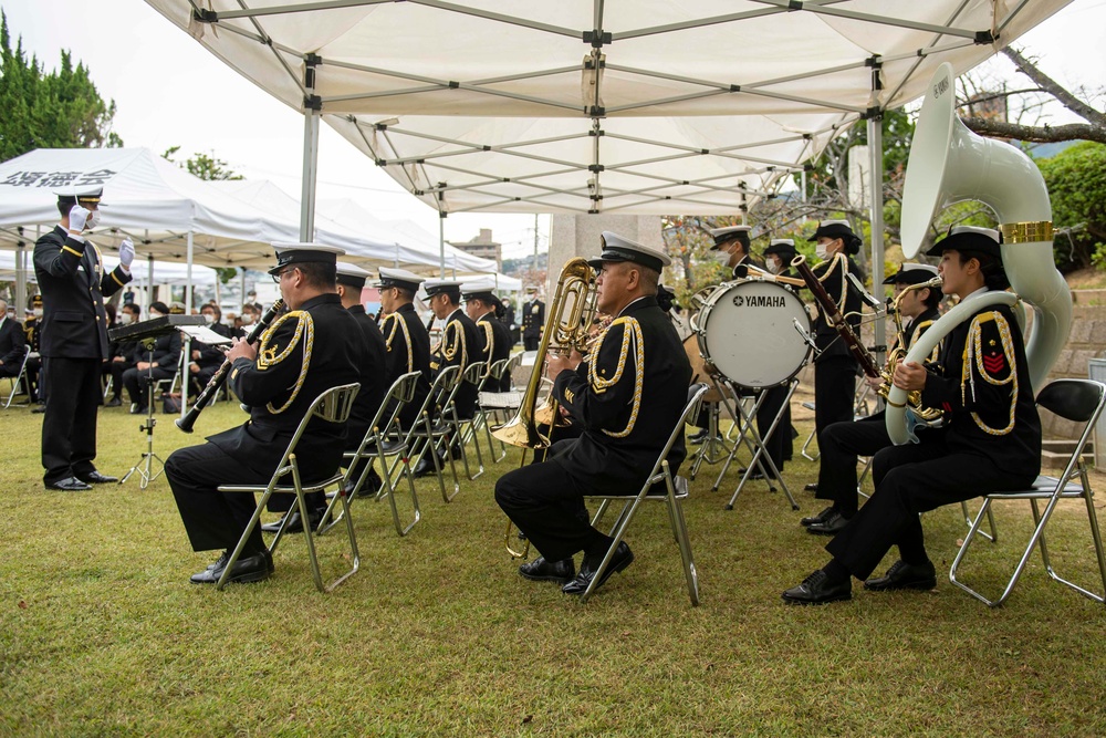 CFAS attends JMSDF Higashiyama Park Memorial