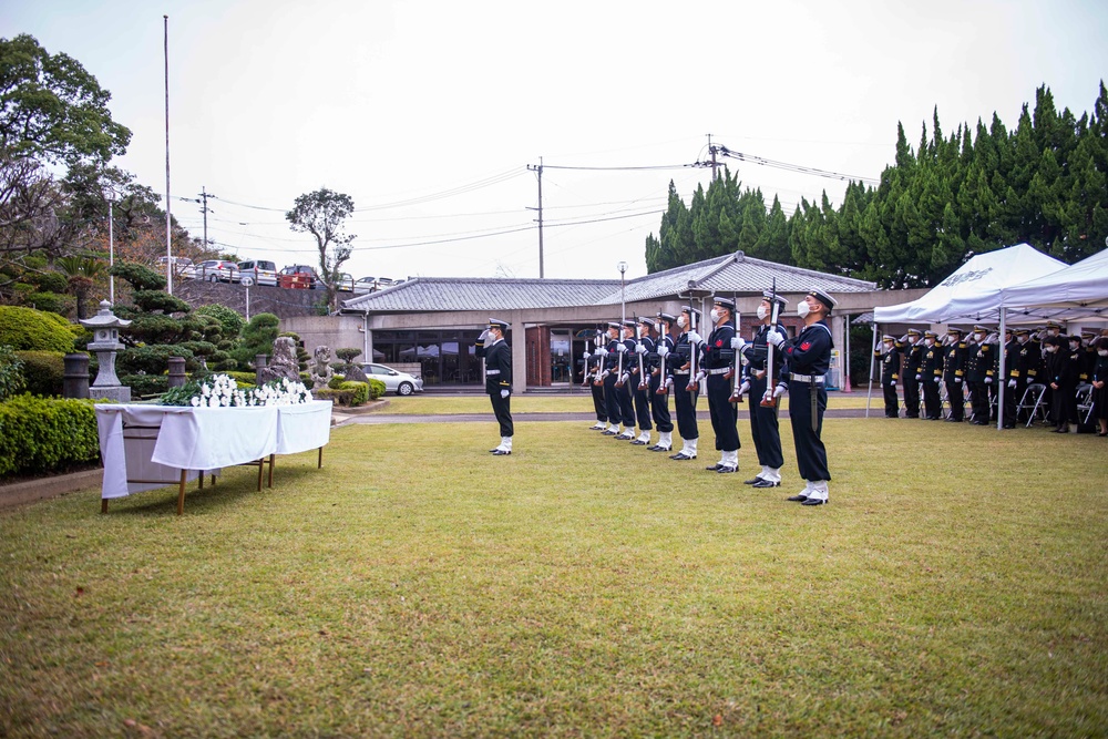 CFAS attends JMSDF Higashiyama Park Memorial